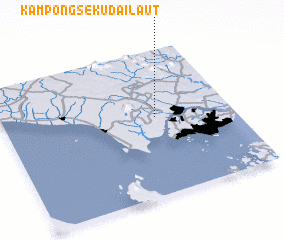 3d view of Kampong Sekudai Laut