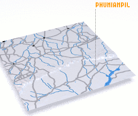 3d view of Phumĭ Ampĭl