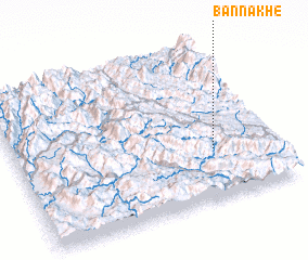 3d view of Bản Na Khê