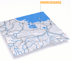 3d view of Phumĭ Sraông