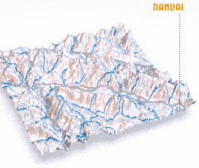 3d view of Nậm Vai