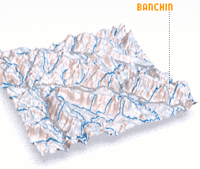 3d view of Bản Chin