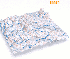 3d view of Bản Sa