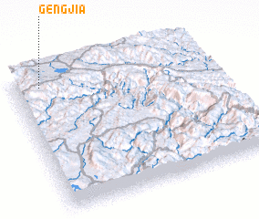 3d view of Gengjia