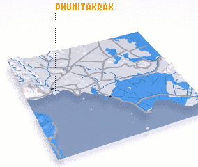 3d view of Phumĭ Takrâk