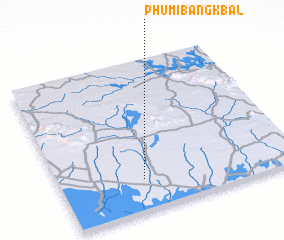 3d view of Phumĭ Bang Kbal