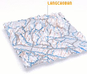 3d view of Làng Cao Bàn