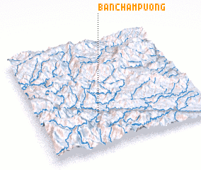 3d view of Bản Chàm Puông