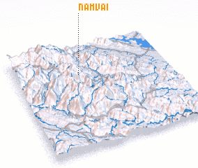 3d view of Nậm Vai