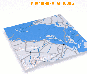 3d view of Phumĭ Kâmpóng Khlŏng