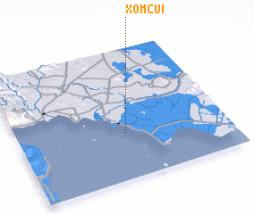 3d view of Xóm Củi