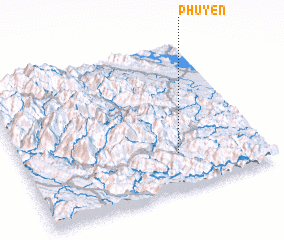 3d view of Phù Yên