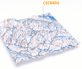 3d view of Cốc Bang