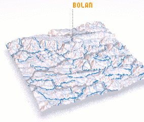 3d view of Bô Lán