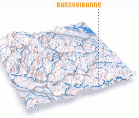 3d view of Bản Suối Banne
