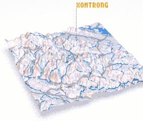 3d view of Xóm Trong