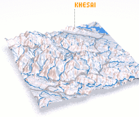 3d view of Khê Sài