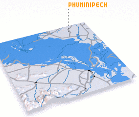 3d view of Phumĭ Nĭpéch