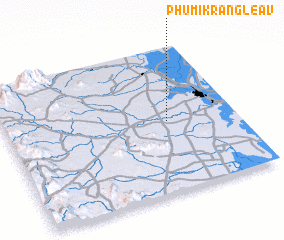 3d view of Phumĭ Krăng Léav