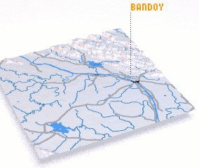 3d view of Ban Doy