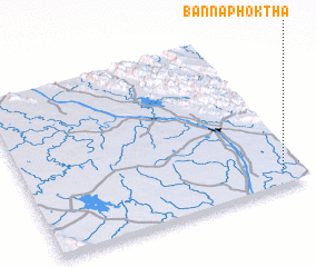 3d view of Ban Naphok Tha