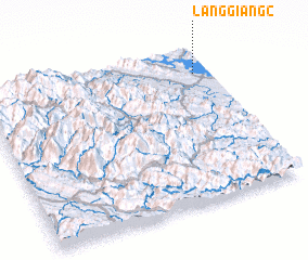 3d view of Làng Giang (2)