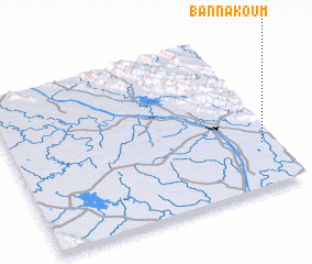 3d view of Ban Nakoum