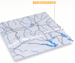 3d view of Ban Song Khon