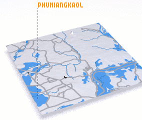 3d view of Phumĭ Ângkaôl