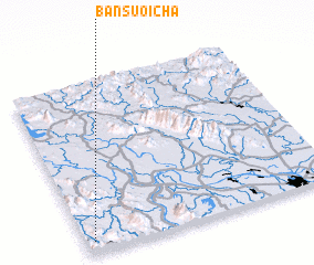 3d view of Bản Suối Cha