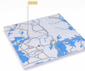 3d view of Skón