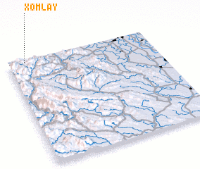 3d view of Xóm Lay