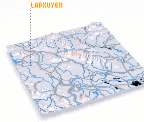 3d view of Lạp Xuyên