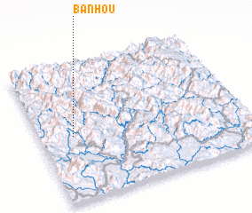 3d view of Bản Hou