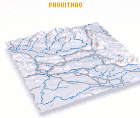 3d view of Phou Ithao