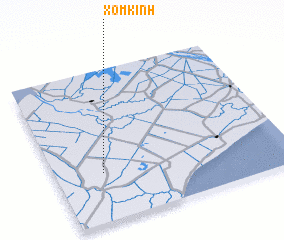 3d view of Xóm Kinh