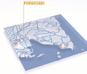 3d view of Purwosari