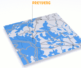 3d view of Prey Vêng