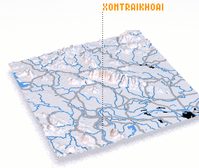 3d view of Xóm Trại Khoai