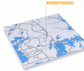 3d view of Phumĭ O Thnóng