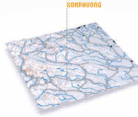 3d view of Xóm Phương