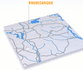 3d view of Phumĭ Sângkê