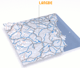 3d view of Làng Bé