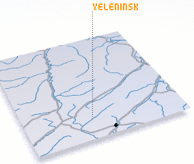 3d view of Yeleninsk