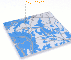 3d view of Phumĭ Păk Nam