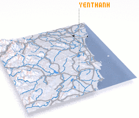 3d view of Yên Thành