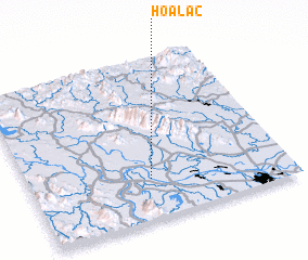 3d view of Hòa Lac