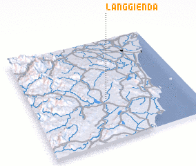 3d view of Làng Giên Ðá