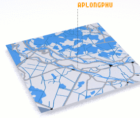 3d view of Ấp Long Phú