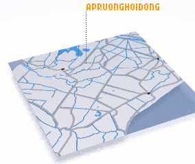 3d view of Ấp Ruộng Hội Ðồng